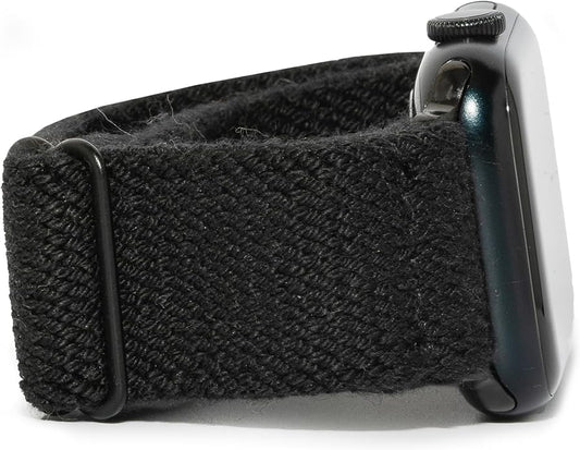 Braxley Bands - Organic Cotton Watch Bands For Women and Men, Compatible With All Apple Watch Sizes and Series - Washable, Sweat-Absorbent, Breathable Fit, Elastic Smart Watch Bands