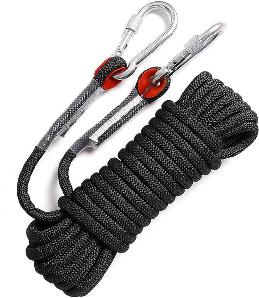 Static Climbing Ropes 35FT,50FT,100FT,150FT,200FT,250FT(Diam 10mm,16mm)