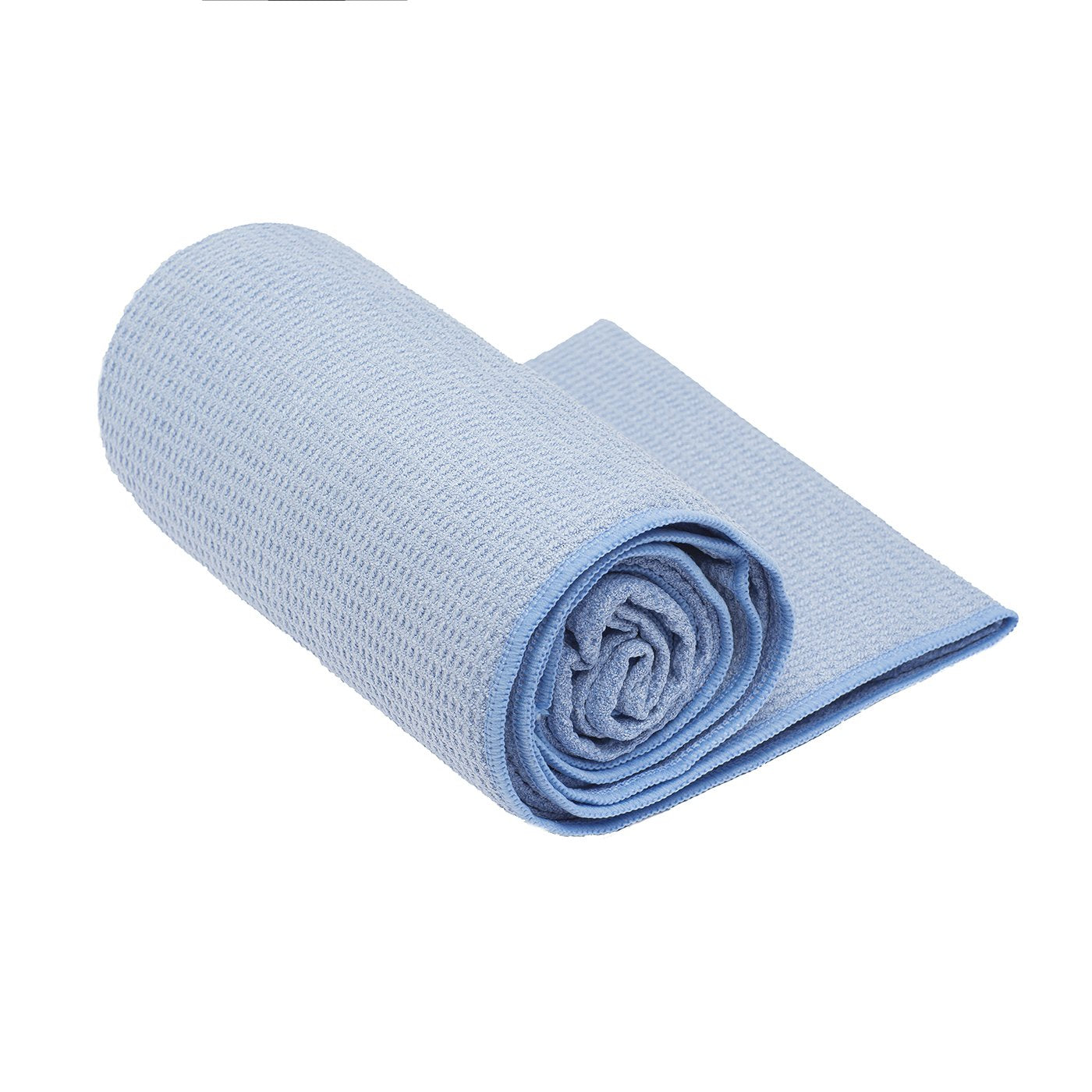 Shandali Stickyfiber Hot Yoga Towel - Silicone Backed Yoga Mat-Sized, Absorbent, Non-Slip, 24" x