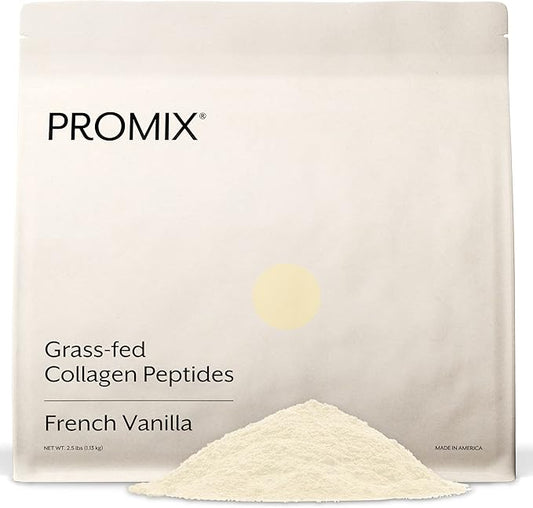 ProMix Nutrition Hydrolyzed Collagen Peptides Protein - Type 1 & 3 Grass Fed Collagen, Organic