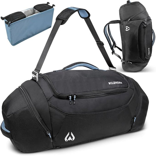 Wildhorn Gulch 70L MTB Duffle Bag for Travel - Lightweight & Durable Gym Bag for Women & Men. Ideal