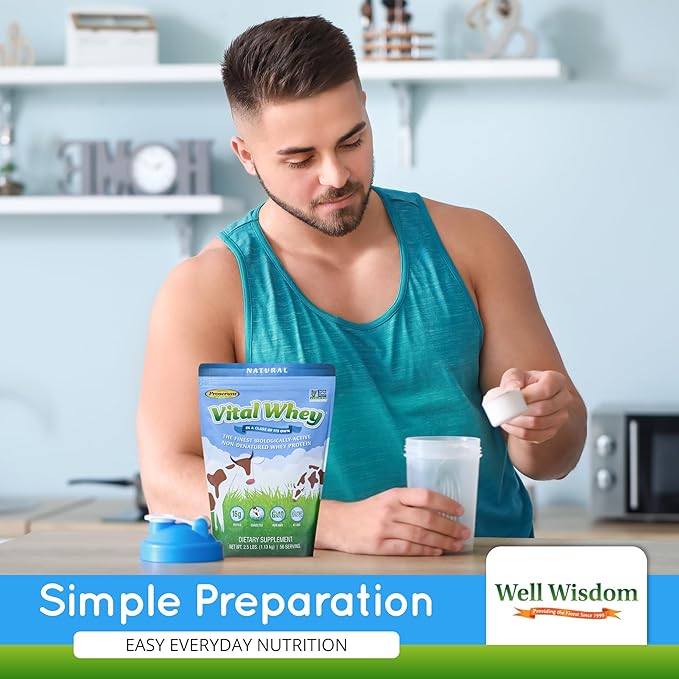 Grass-Fed Whey Protein Powder for Immune Vitality, Natural Cocoa 600g (30 Servings), 15g Protein Per Serve, Vital Whey, Clean Holistic, Wellness Nutrition
