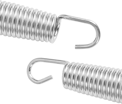 20 Pack 5.5 Inch Trampoline Spring Heavy Duty Galvanized Steel Replacement Trampoline Parts Springs with Pull Tool T-Hook for Outdoor Trampoline Aotob, Skywalker, JumpKing, UpperBounce, SkyBound