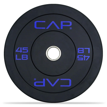CAP 45lb Economy Olympic Bumper Plate, Single