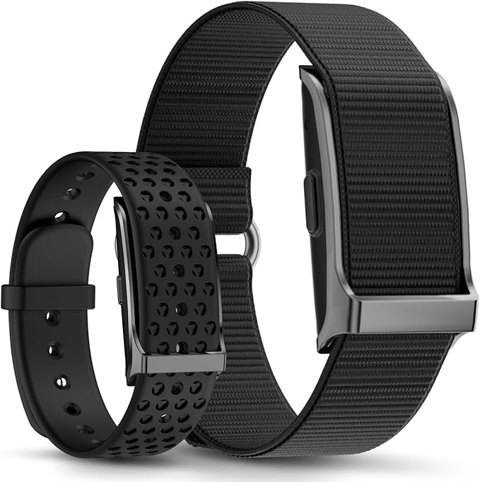 Health Fitness Tracker, Wearable Smart Bracelet for Men Women, Continuous Sleep/Heart Rate/Stress/Blood Pressure Monitor, IP68 Waterproof 120+Sports Modes, 2 Pack Bands, Free App for Android iPhone