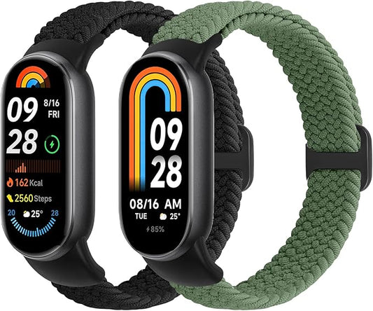 Braided Bands Compatible with Xiaomi Smart Band 10 9 8 Straps for Women Men