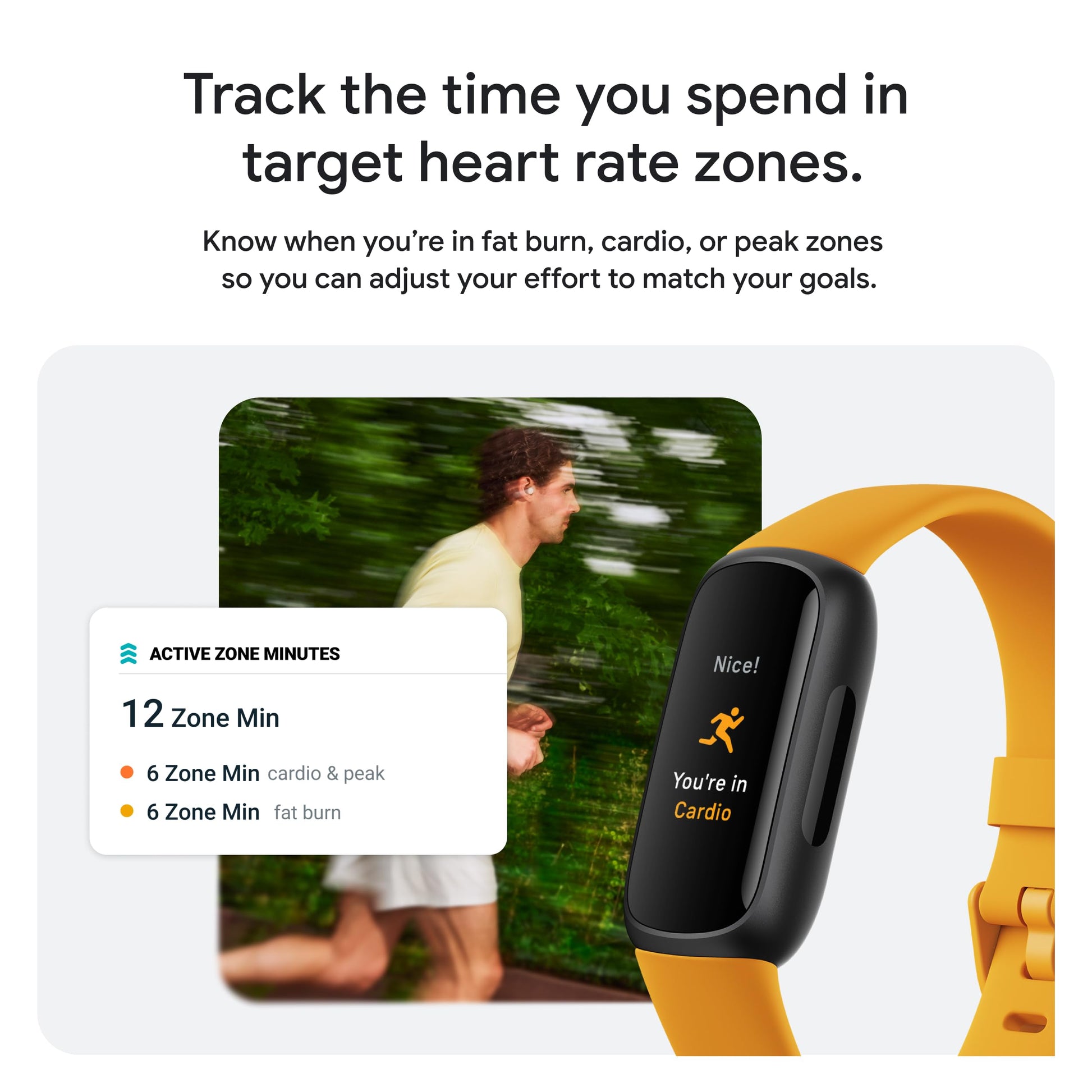 Google Fitbit Inspire 3 - Midnight Zen/Black - Small and Large Bands