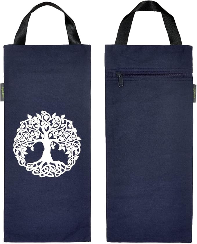 Yoga Sand Bag, Cotton Unfilled for Yogas, Weights & Resistance Training, Portable Weightlifting Sandbag