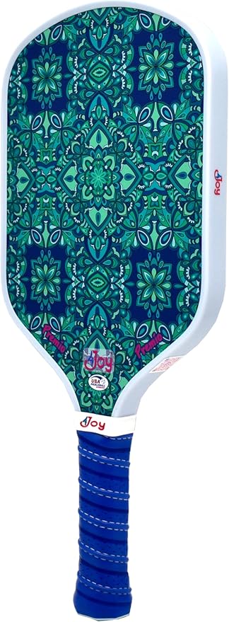 4Joy Pickleball Paddle Premio Series - Thermoformed Premium T700 Carbon Fiber Pickleball Paddless - Professional Pickleball Rackets for Women & Men - 16mm Honeycomb Core - USAP Approved