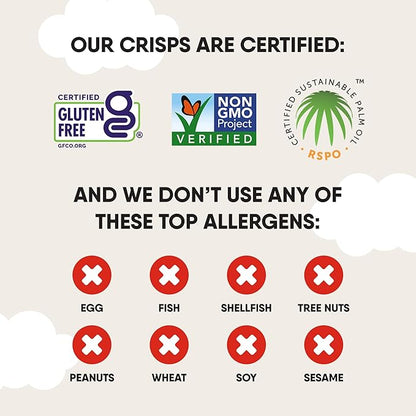 The Good Crisp Company, Good Crisps Minis (Variety Pack, 1.6 Ounce, Pack of 8) Contains: 4 Original and 4 Sour Cream & Onion