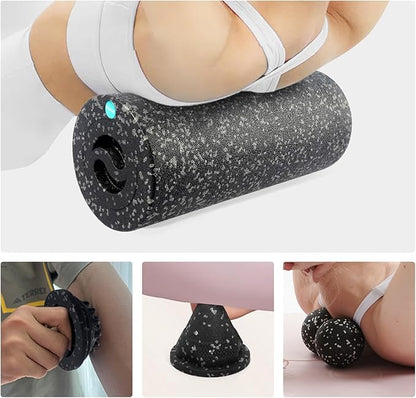 5-in-1 Foam Roller Set for Muscle Recovery ??Includes Yoga Roller, Massage Ball, Peanut Ball, Cone, and Acupressure Disc ??for Back, Legs, and Full Body Relief