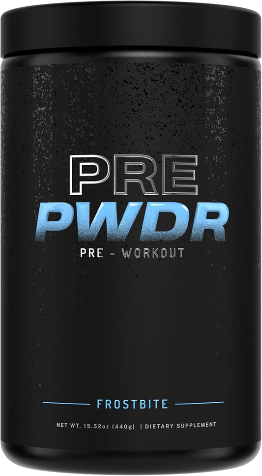 PWDRS Pre-Workout Powder, All Natural Pre Workout for Energy, Pump, Endurance & Strength, with