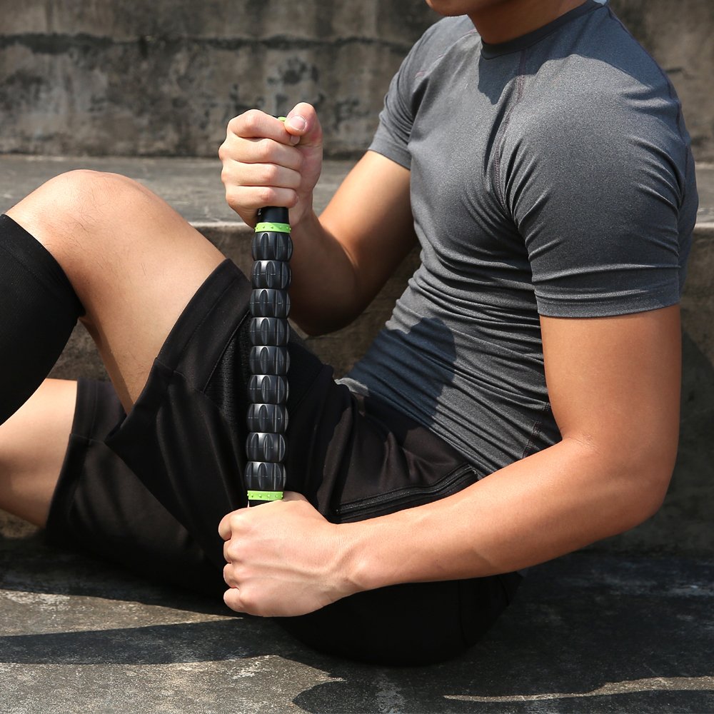 Idson Muscle Roller Stick for Athletes- Body Massage Sticks Tools Massager for Relief Muscle