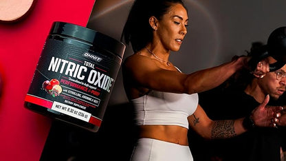 ONNIT Total Nitric Oxide Exercise Performance Powder, Harvest Fruit Punch Flavor, Caffeine-Free Dietary Supplement to Support Muscle Growth and Recovery with NO3-T Arginine Nitrate, 20 Servings