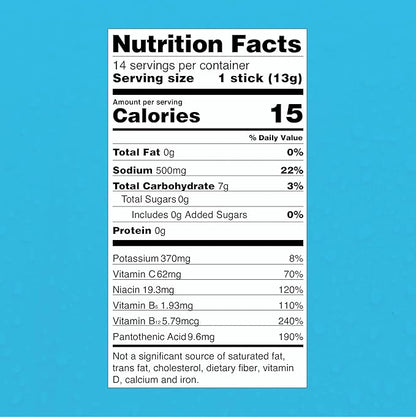 Liquid I.V.® Hydration Multiplier Sugar Free - Strawberry Watermelon | Electrolyte Powder Drink Mix | 1 Pack (14 Servings)