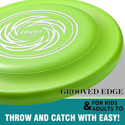 Sports Flying Disc, 2 Pack Compeition Flying Discs, Lightweight Durable Flying Disc Toys for Backyard Beach Lawn Park Outdoor Games, 105 Gram 9.3 Inch Disc.