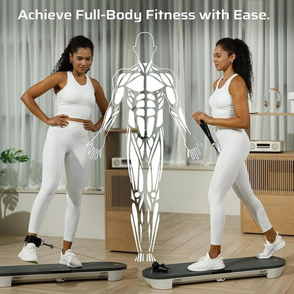 BERTER Gravity Station Smart Home Gym, Full Body Strength Cable Machine Training, All in One Gym with 3 Training Modes, Portable Workout Exercise Equipment
