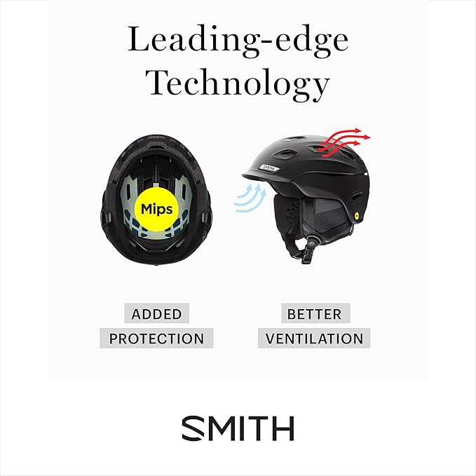 Smith Glide Jr. Helmet ??Youth Snowsports Helmet with MIPS Technology ??Lightweight Protection for Kids for Skiing & Snowboarding