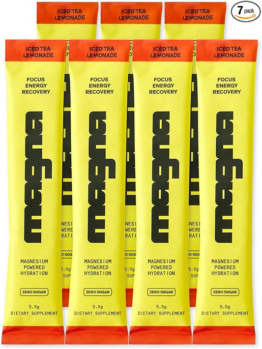 MAGNA Electrolyte Powder Drink Mix for Hydration, Energy & Focus Support with Magnesium L