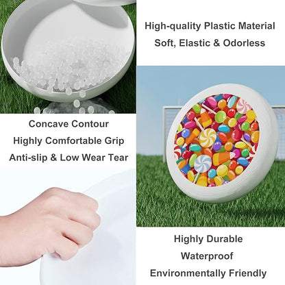 Blue Outdoor Flying Disc Bald Eagle Ultimate Disc 175g for Boys Girls Men Women Birthday Christmas