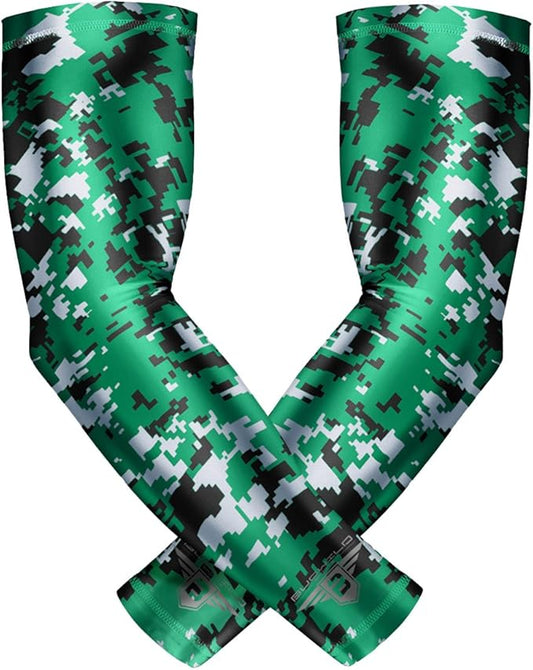 Bucwild Sports Baseball Arm Sleeve - Youth & Adult 1 Pair - Football Basketball Cycling Tennis