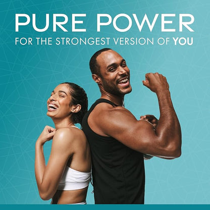 Dr. Mercola Pure Power Creatine Monohydrate - Supports Strength & Performance - Unflavored - NSF Certified - Quick-Dissolving Powder - 17.60 oz - 100 Servings