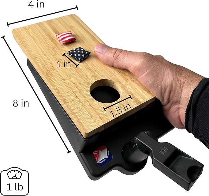 ACA American Cornhole Association Table Top Mini Cornhole Game Set