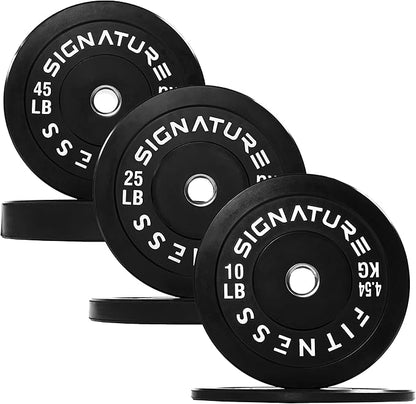 Olympic Bumper Plates Set, 2" Weight Plates for Strength Training & Weightlifting, Paris or Set or Set with Barbell, Multiple Options