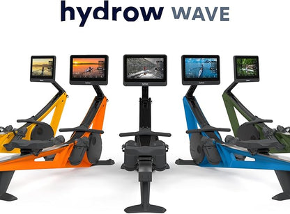 Hydrow Wave Rowing Machine with 16" HD Touchscreen & Speakers - Foldable | Live Home Workouts, Subscription Required