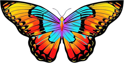Xida Butterfly Kite for Kids & Adults, Easy to Fly, Ages 4-8, Large Kite with 300ft Handle, Perfect for Beach Trips