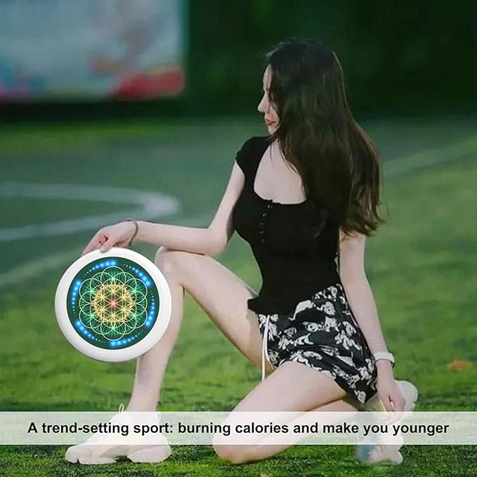 Rainbow Flower Outdoor Flying Disc Abstract Colorful Floral Ultimate Disc 175g for Boys Girls Men Women Birthday Christmas