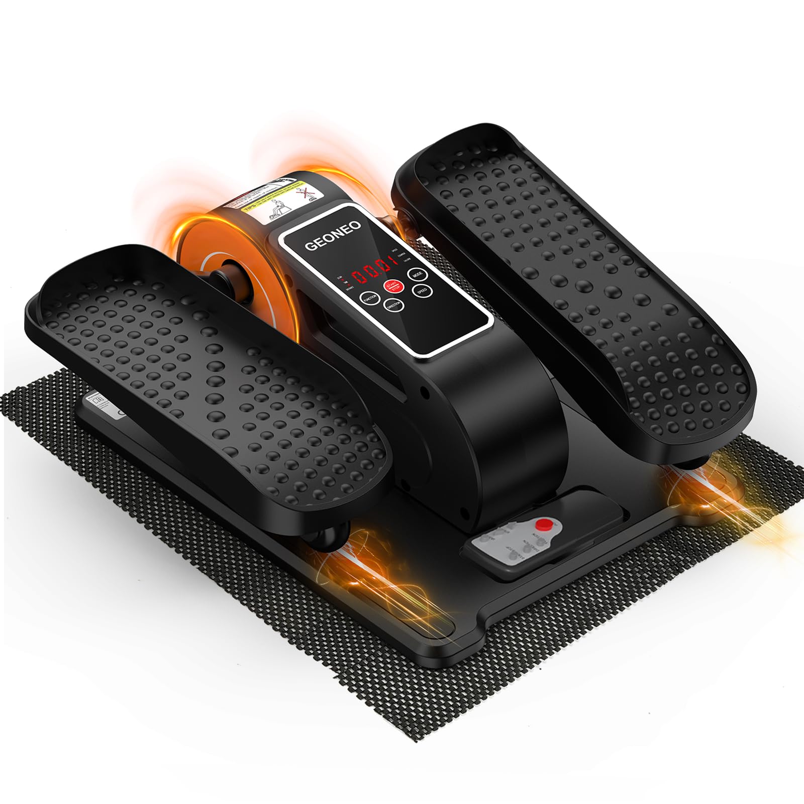 Under Desk Elliptical Machine, Electric Elliptical Leg Exerciser for Senior