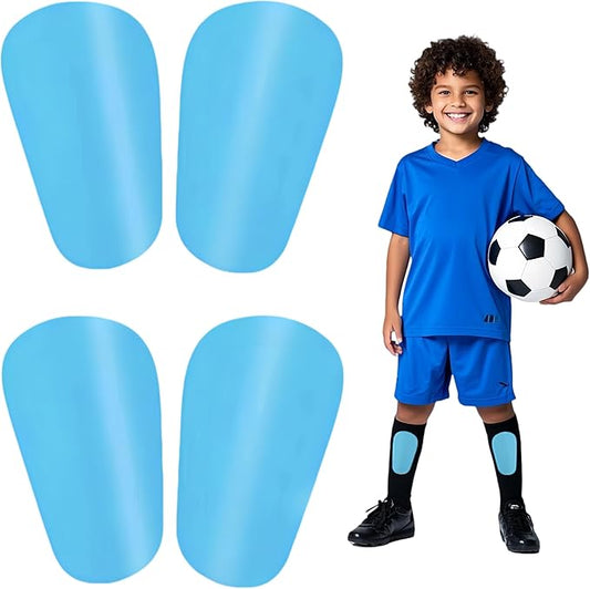 2 Pairs Mini Shin Guards Youth Soccer Tiny Shin Protective Pads Small Shin Guards Miniature Shin Pads Professional Protection for Soccer Players Kids Teenagers