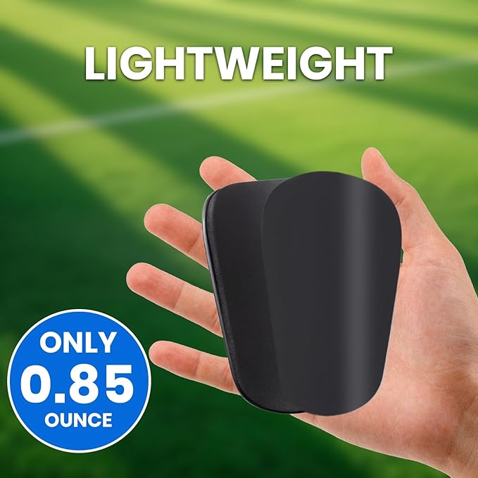 2 Pairs Mini Shin Guards Youth Soccer Tiny Shin Protective Pads Small Shin Guards Miniature Shin Pads Professional Protection for Soccer Players Kids Teenagers