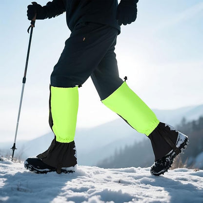 INNOLIFE Unisex Waterproof Snowproof Outdoor Hiking Walking Gaiters Climbing Hunting Snow Legging Leg Cover Wraps