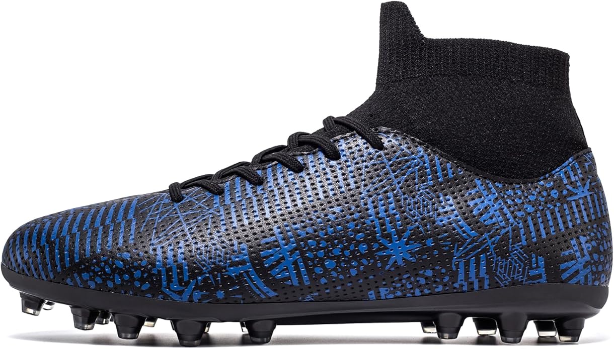 Adult Soccer Cleats Men Lightweight Football Boots Breathable Professional Sneaker Sport Athletic Ground Football Shoes