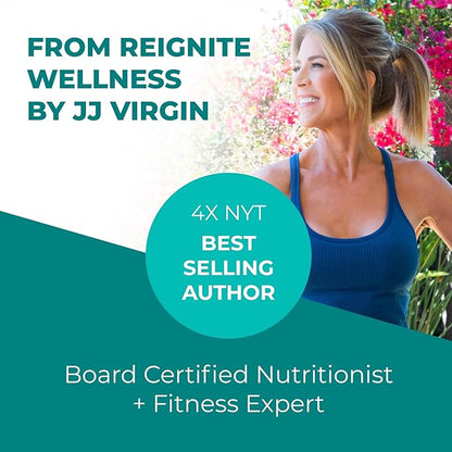 Reignite Wellness by JJ Virgin | SHEatine Powder | Creatine Trifecta for Powerful Aging | Creatine HCL, Taurine & Magnesium Glycinate | Orange Flavor 60 Servings