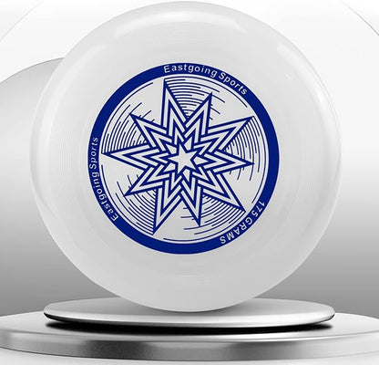 Eastgoing Outdoor Flying Disc 175 Gram, 10.75 Inch Sport Disc ，Loads of Colors Available, Suitable for Competitions, Team Flying Disc for Beach, Park, Pet, Camping and More,