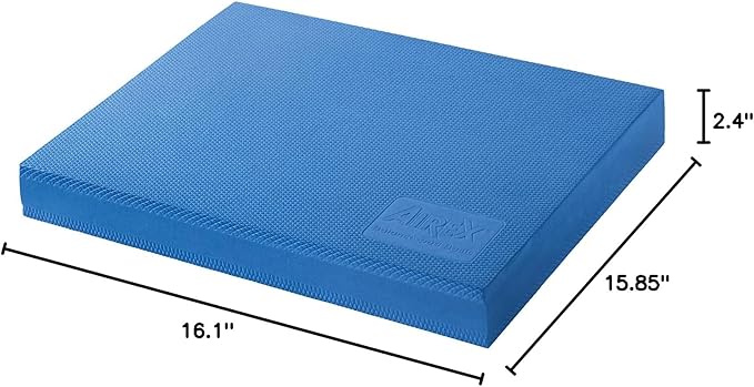 AIREX Balance Pad ??Stability Trainer for Balance, Stretching, Physical Therapy, Exercise, Mobility, Rehabilitation and Core Training Non-Slip Closed Cell Foam Premium Balance Pad