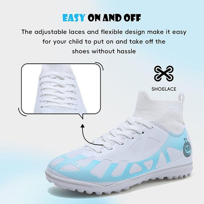 Soccer Cleats Kids Boys Girls Athletic Outdoor Football Shoes