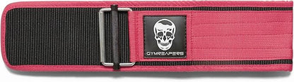 Gymreapers Quick Locking Weight Lifting Belt for Men Gym Belt for Powerlifting Deadlift Belt with 4 Inch Neoprene Metal Buckle Back Support Weightlifting Belt Women