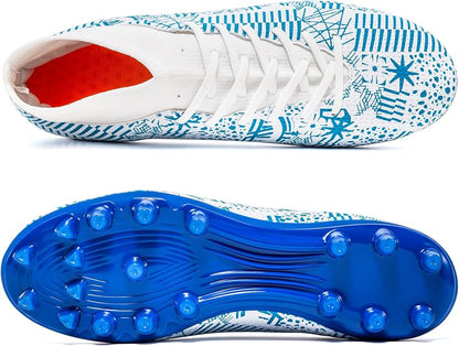 Adult Soccer Cleats Men Lightweight Football Boots Breathable Professional Sneaker Sport Athletic Ground Football Shoes