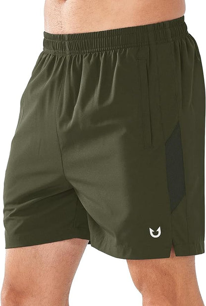 NORTHYARD Men's Running Athletic Shorts 5'' Workout Gym Tennis Short Quick Dry Lightweight Active Sports Basketball