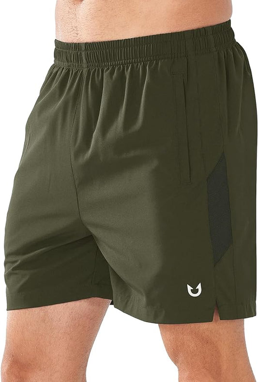 NORTHYARD Men's Running Athletic Shorts 5'' Workout Gym Tennis Short Quick Dry Lightweight Active