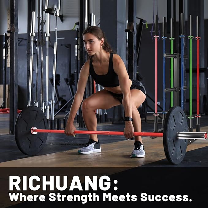 7ft Olympic Barbell, Weightlifting Barbell 28mm 45lb - 500/700/1000lbs Capacity with Smooth Spinning Sleeves, Olympic Bar Fits 2" Olympic Plates, for Snatch Clean Jerk - Home Gym Training