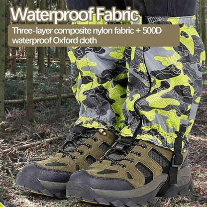 Ankle Gaiters,Lightweight Adjustable Leg Gaiters for Men Women, Waterproof Hiking Gaiters for Snow,Trail Running,Hiking,Hunting,Walking,Skiing