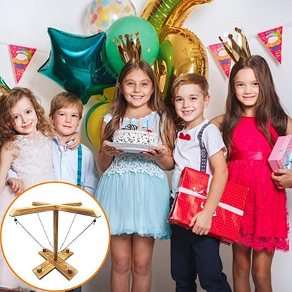 Hook and Ring Game, Large Ring Toss Game for Adults, Tabletop Games, Wooden Interactive Game for Family, Party,Bar