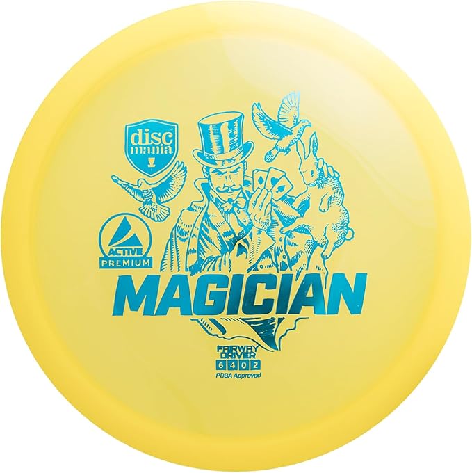 Discmania Disc Golf Set (5 Pack) | Active Premium Disc Golf Starter Set | Sensei, Maestro, Magician, Rockstar & Mentor | Premium Plastic, Easy to Throw | Ideal Gift for New Players (Colors May Vary)