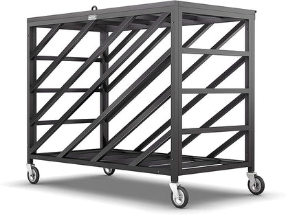 Murray Sporting Goods Premium Portable Ball Storage Locker | Basketball or Volleyball Storage Ball Cart with Wheels