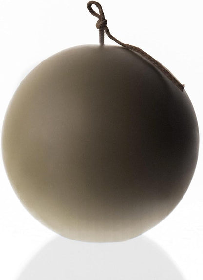 LAWA Sphere Candle - Beautiful Handmade Pillar Scented Soy Wax Elegant Aesthetic Candle Housewarming Gift Home Room Shelf Decor Idea (Earthy Green, Large)